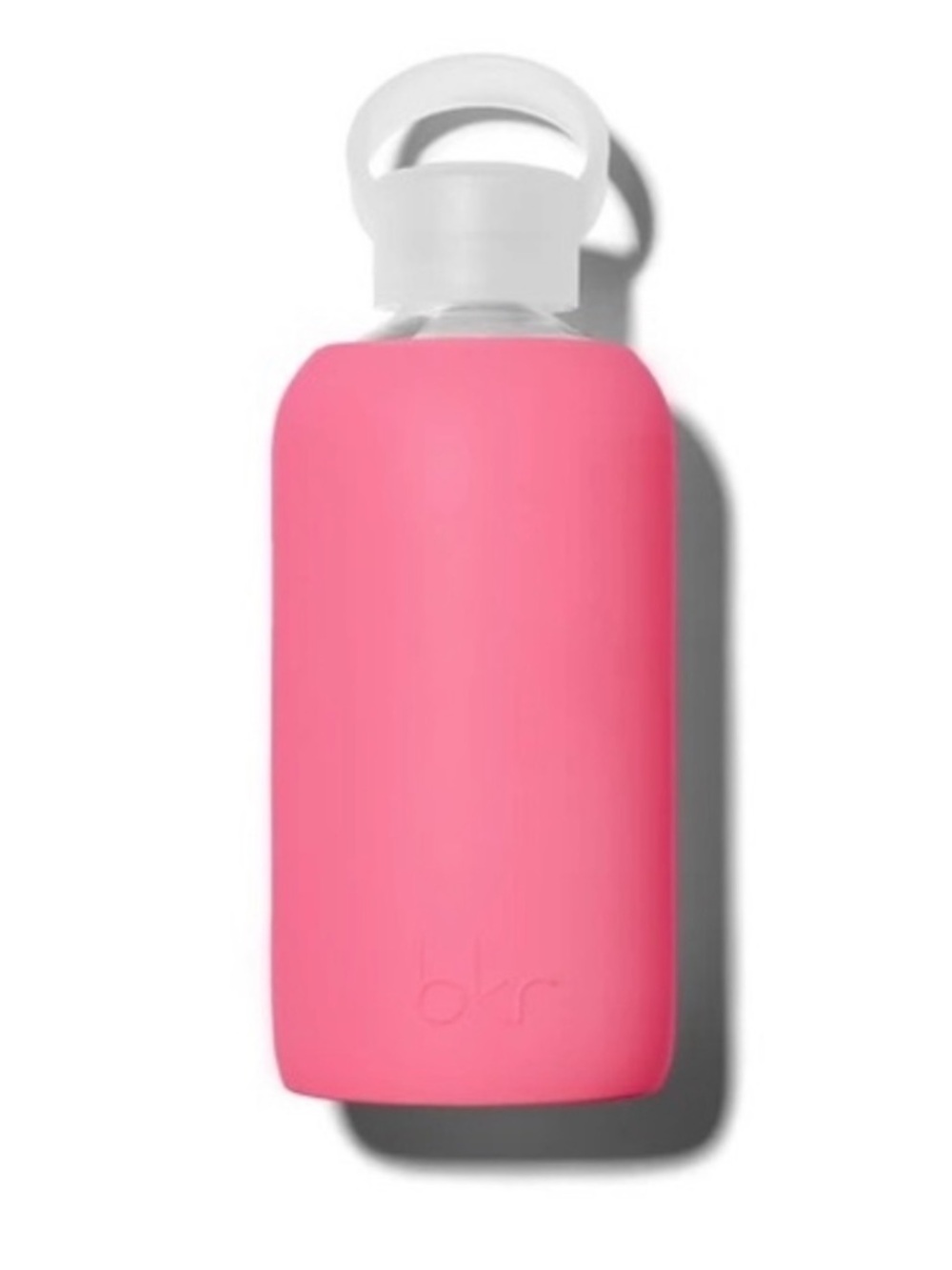 BKR Glass Water Bottle - 500ml Pink